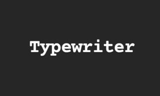 typewriter-instagram-stories-font